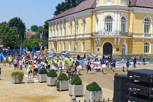 Протест на СФСМВР, 15 юли 2023 г. 