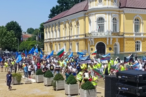 Протест на СФСМВР, 15 юли 2023 г. 