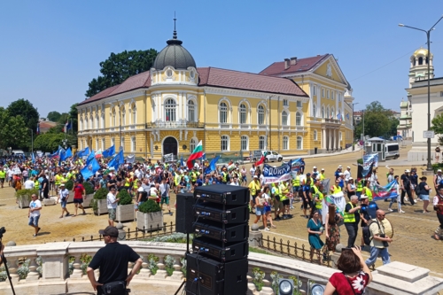 Протест на СФСМВР, 15 юли 2023 г. 